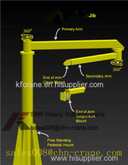 Free Standing 360 Degree Electric Wire Rope Hoist