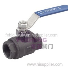 2PC Carbon Steel Ball Valve