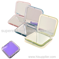 Makeup Mirrors Mini Portable Folding Compact Hand Cosmetic Make Up Pocket Mirror for Women Girls Lady