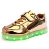 New Style Kids LED Shoes 7 Colors LED Lights Fluorescent Leisure Skate Shoes Waterproof Kids Simulation Shoes