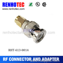 mini gold plated male sma to bnc coax adapter rf connector