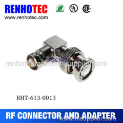 right angle coax adapter bnc female to male combination