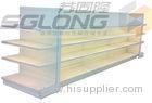 Custom Retail Gondola Shelving System Supermarket Store Display Equipment