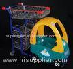 Baby Cart Supermarket Shopping Trolleys Customized 60KG - 140KG Capacity