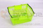 Supermarket Plastic Shopping Trolley Baskets Excellent Appearance Eco-Friendly