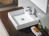 Ceramic White Square Washbasin