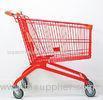 Warehouse / Supermarket Wire Shopping Carts Hand Trolley 1015 X 590 X 1035 mm