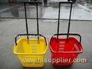 Plastic Supermarket Shopping Baskets