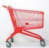 Metal Baby Seat Supermarket Shopping Cart Baskets 1040 X 580 X 1010 mm