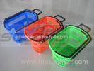 High Performance Supermarket Shopping Baskets Lightweight 20L - 68L Capacity