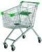 Indoor / Outdoor Supermarket Shopping Trolley Customizable Color With Child Seat