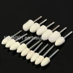 hot selling mount shape wool felt polishing bobs polishing tools