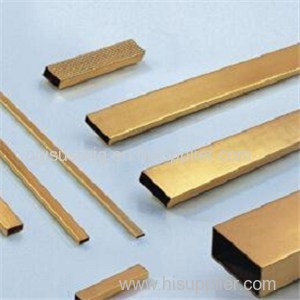 Rectangle Brass Pipe Product Product Product