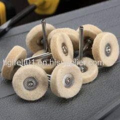 wool felt polishing bobs