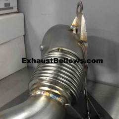 Exhaust bellows China exhaust bellows made of 304 stainless steel completely