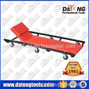 40'' Metal Frame Adjustable Headrest Rolling Car Creeper