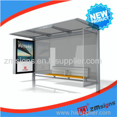 Mobile Phone Charging Kiosk Bus Stop Station Advertising Billboard