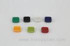 Colorful ABS Plastic Round Bread Boards 45 Tie - Point For Circuit Testing