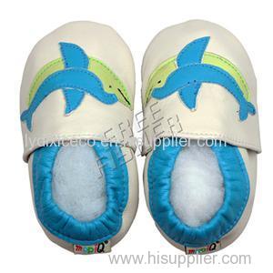 Baby Plus Velvet Soft-soled Shoes