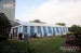 Beautiful 15 by 25m transparent tent with curtains