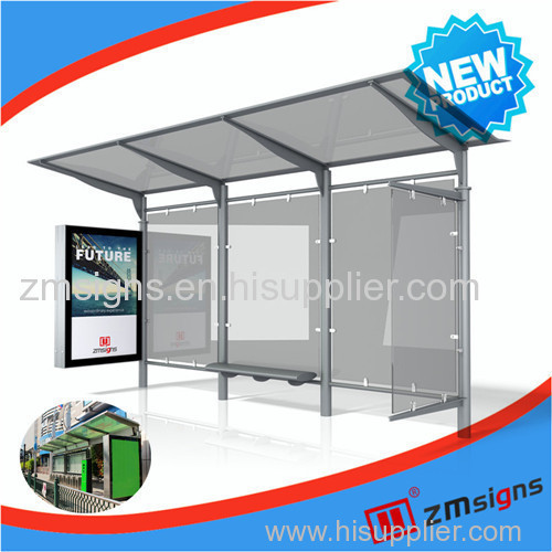 Information Kiosk Outdoor Furniture Shelter Advertising Billboard