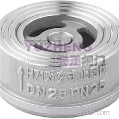 H71W Wafer Check Valve