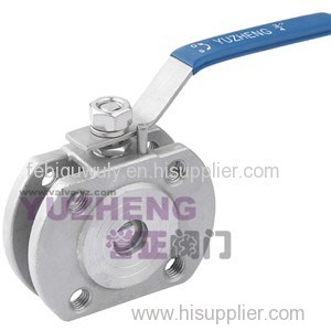 Stainless Steel Wafer Ball Valve