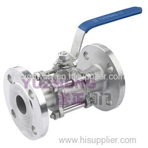 3PC Stainless Steel Flanged Ball Valve