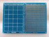 Blue Copper Prototype PCB Board 5X7 cm Breadboard Prototyping