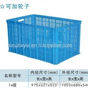 1003x680x540mm Plastic Turnover Crate For Vegetable