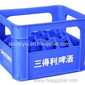 24 Bolttles HDPE Beer Plastic Crate