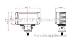 New auto led work lamp 24W 4.5inch