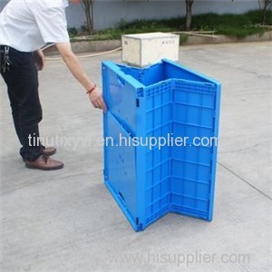 800*600*530mm Sealed Pleastic Collapsible Crates