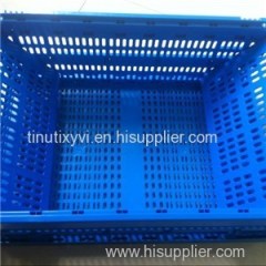 600*400*340mm Foldable Plastic Storage Crates