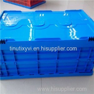 600*400*150mm Small Foldable Plastic Crates
