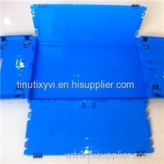 500*300*230 Mm Closed Foldable Plastic Crates