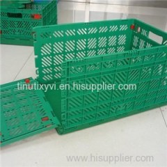 600*500*340 Mm Folding Plastic Mesh Crates