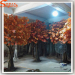 Long lifespan Large red mini artificial maple trees