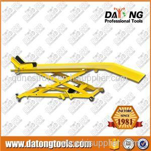 Hydraulic Motorcycle Lift Table Scissor Bike Lift 1000lbs With Wheel Lock