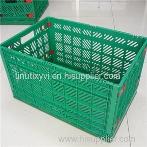 500*300*150 Mm Stackable Folding Plastic Crates
