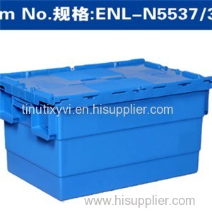43L Plastic Moving Attached Lid Container