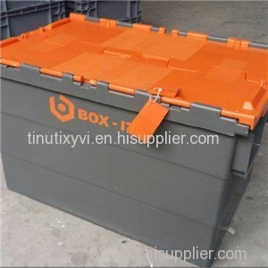 85L Plastic Moving Attached Lid Container