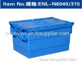 56L Plastic Moving Attached Lid Container