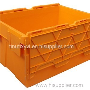 16L Plastic Moving Attached Lid Container