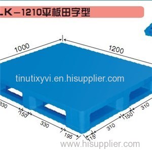 1200x1000x175 Mm 6 Runners Stackable Plastic Pallet