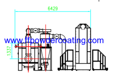 mono cyclone powder coating solution