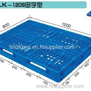 1200x800x150mm 6 Runner Rackable Plastic Pallet