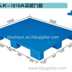 1200x1000mm 9 Runner Solid Deck Plastic Pallet