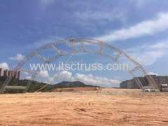 20x8x8M aluminum truss dome structure
