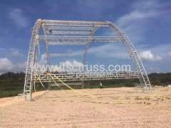 20x8x8M aluminum truss dome structure